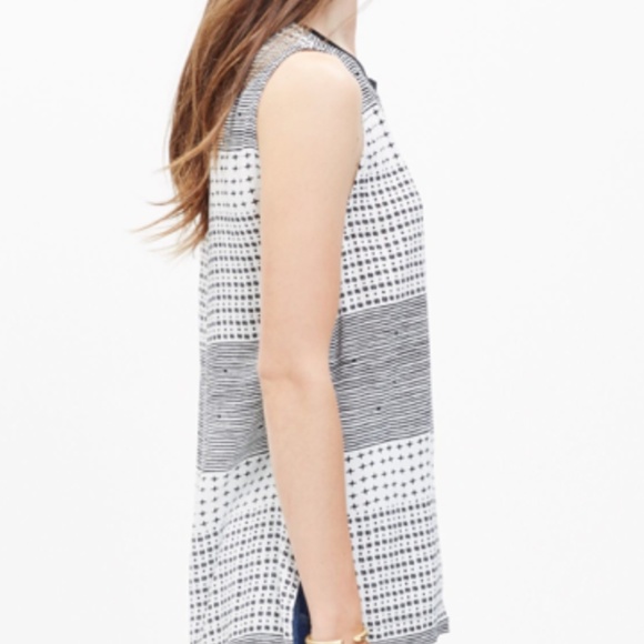 Madewell Tops - Madewell Refined Tank Top in Hashtag Stripe